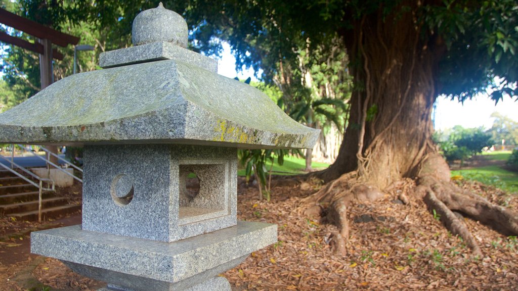 Liliuokalani Park and Gardens showing a park