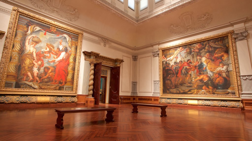 Ringling Museum of Art showing interior views