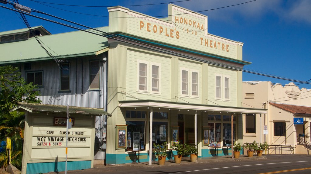 Honokaa montrant scènes de théâtre