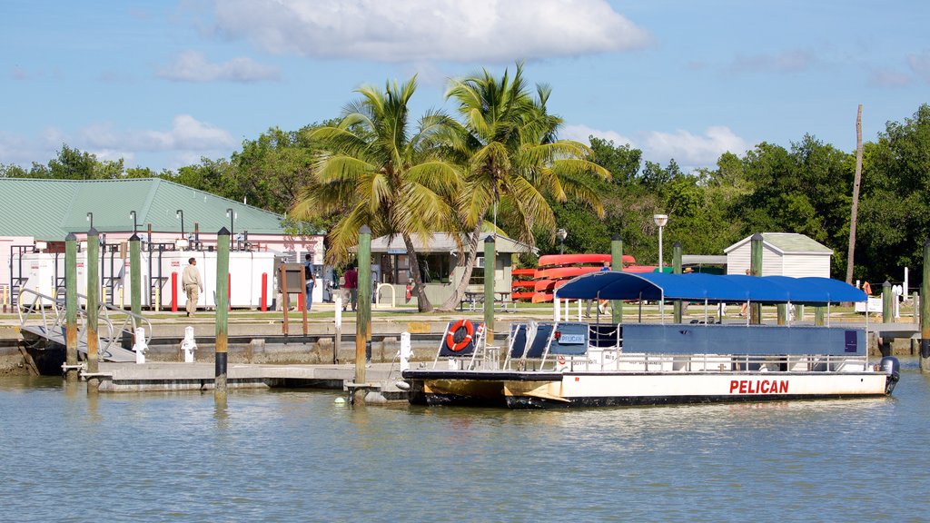 Southeast Florida showing general coastal views and a marina