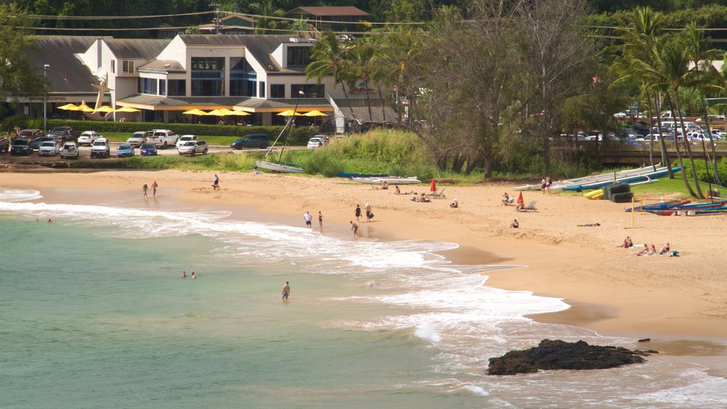 Kalapaki Beach showing a beach