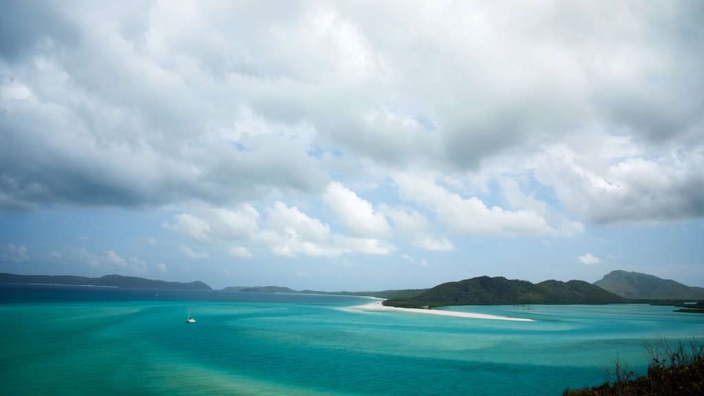 Hamilton Island which includes general coastal views, tropical scenes and landscape views