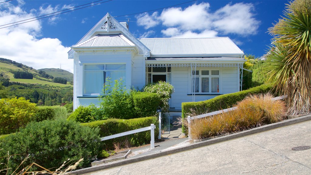 Baldwin Street which includes a house