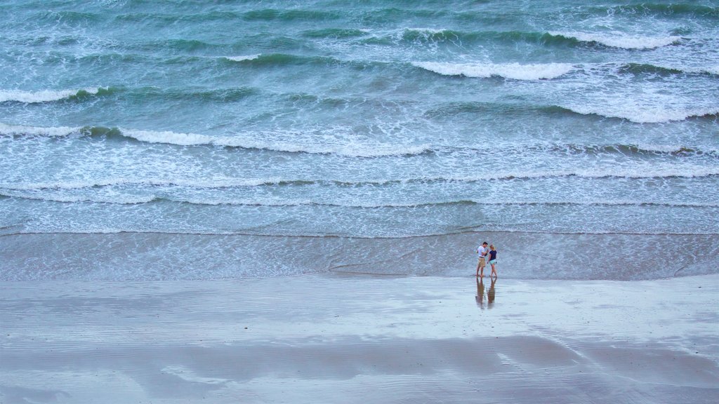 Yeppoon mostrando uma praia de areia e paisagens litorâneas