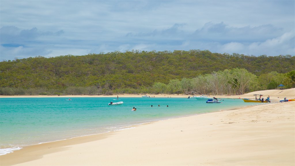 Great Keppel Island caracterizando paisagens litorâneas, uma praia e cenas tropicais