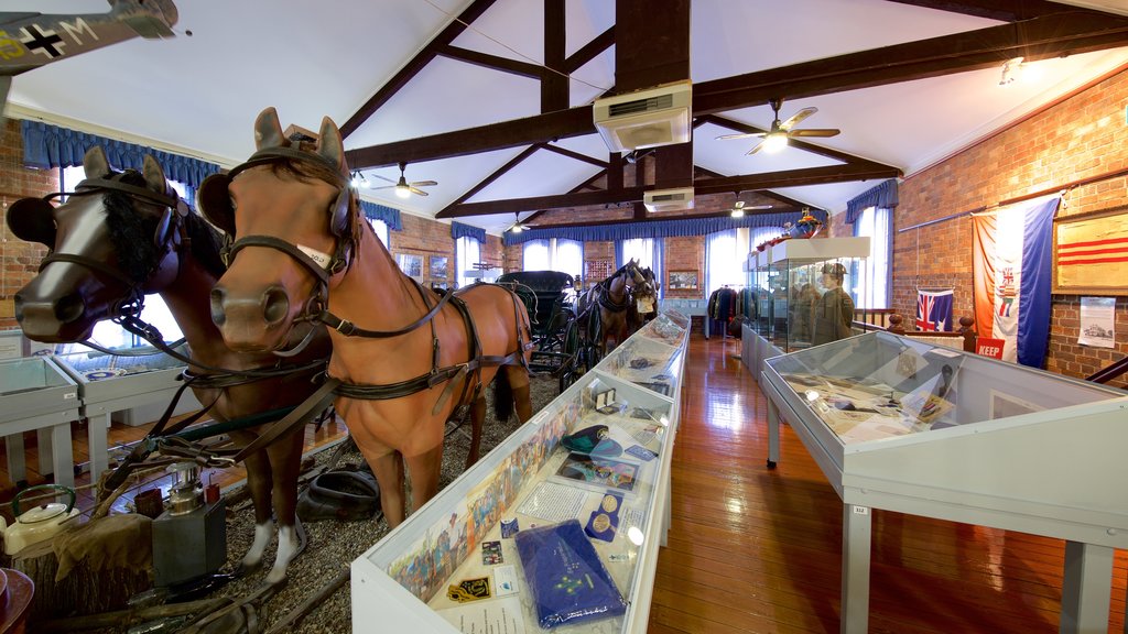 Maryborough showing interior views