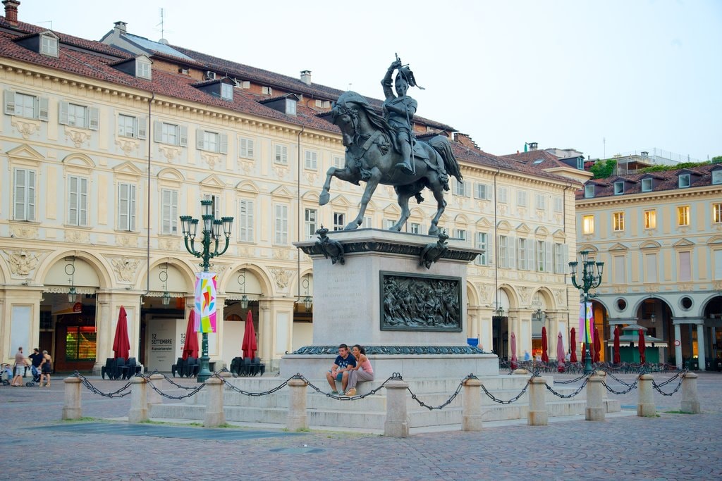 Statue in Turin - Tourism Media