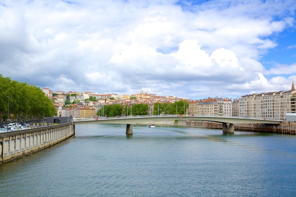 Fluss in Lyon - Tourism Media