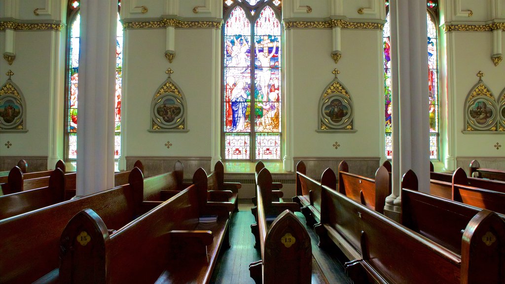 Cathedral of Saint John the Baptist featuring a church or cathedral, heritage elements and interior views