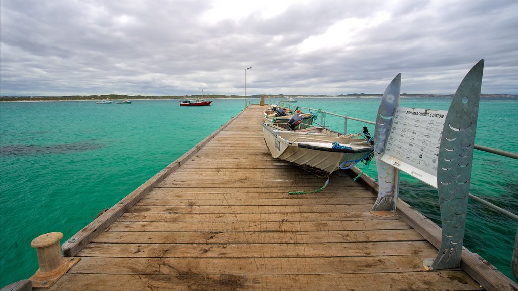 Vivonne Bay showing general coastal views