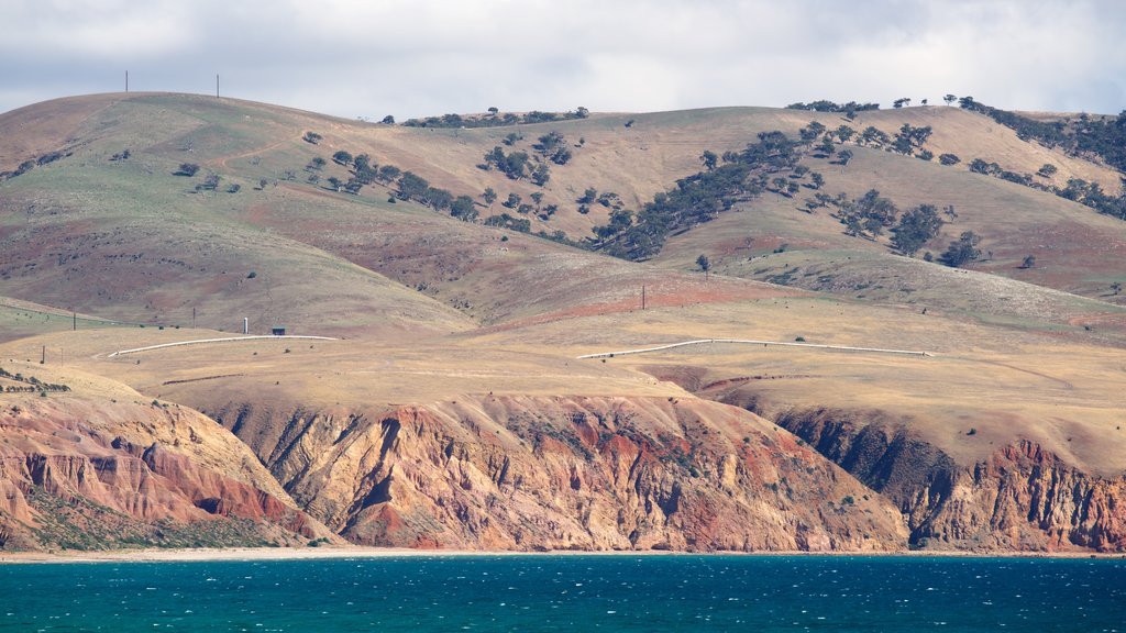 Aldinga Beach montrant vues littorales, scènes tranquilles et panoramas