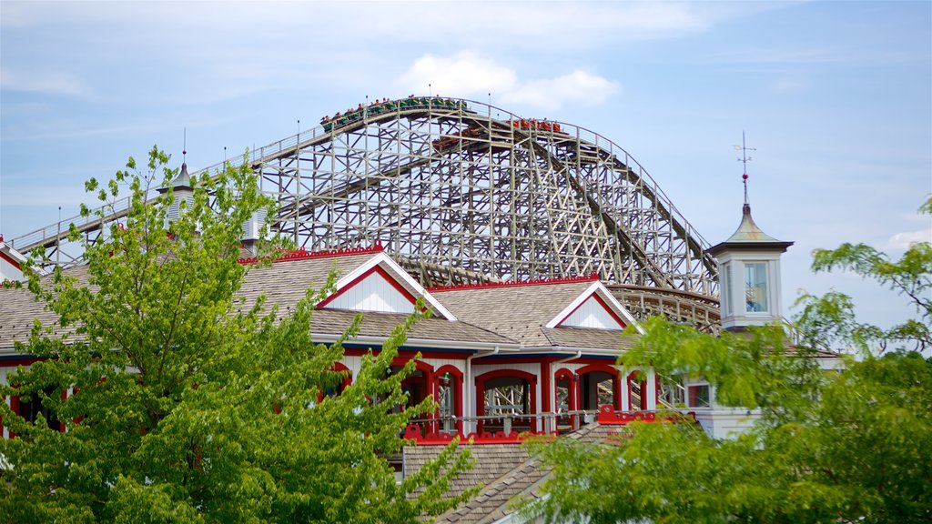 Hersheypark mit einem Fahrten