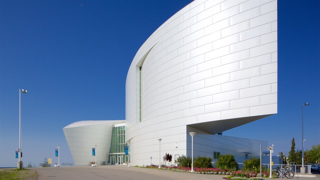 Museum of the North showing modern architecture