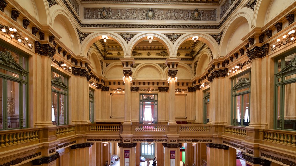 Teatro Colón ofreciendo escenas de teatro y vista interna