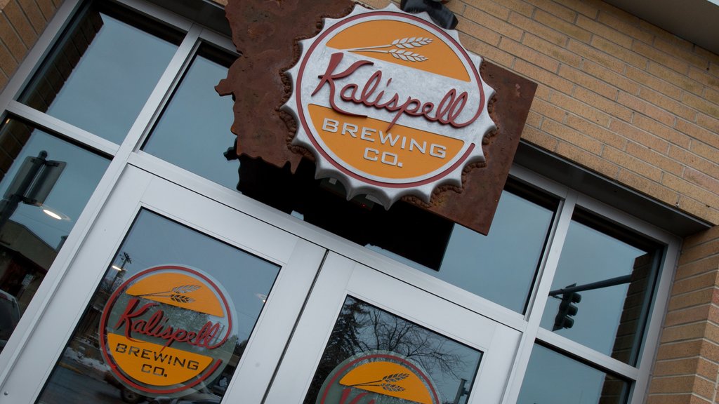 Kalispell which includes signage