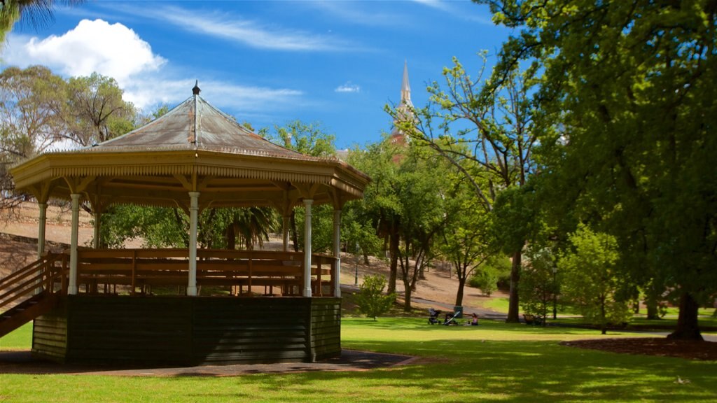 Rosalind Park showing a garden