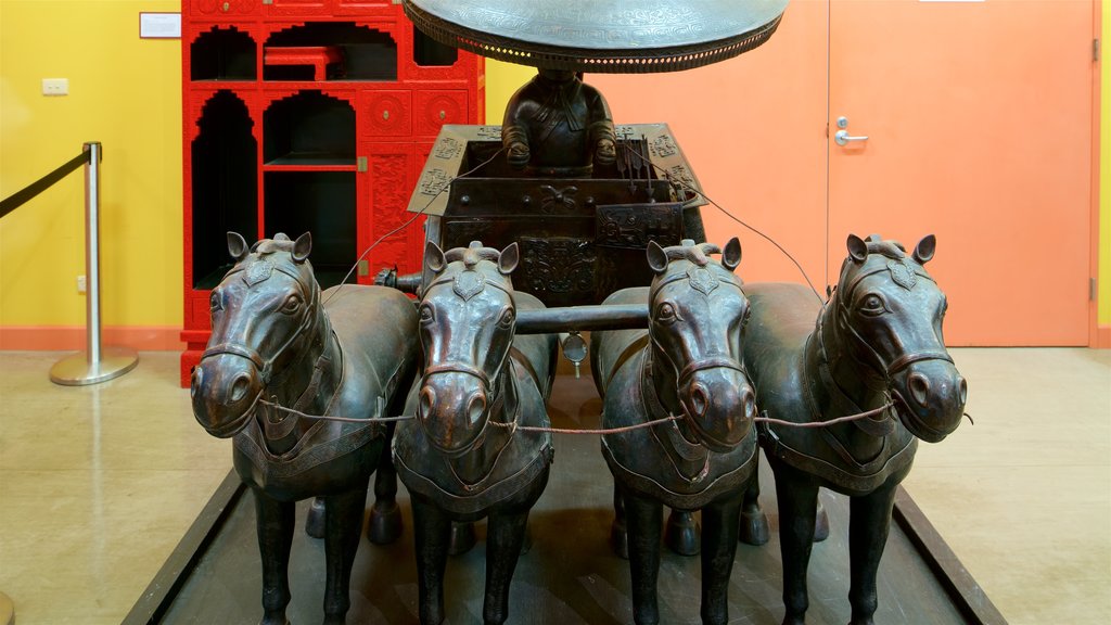 Golden Dragon Museum showing interior views and heritage elements