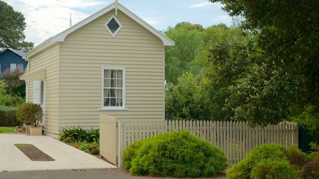 Phillip Island toont een huis