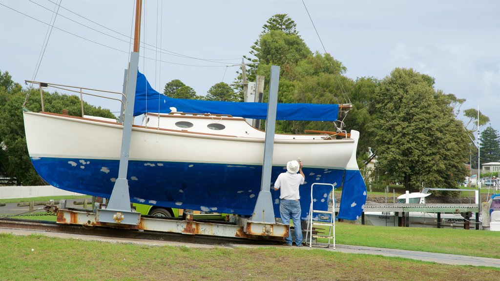 Port Fairy assim como um homem sozinho