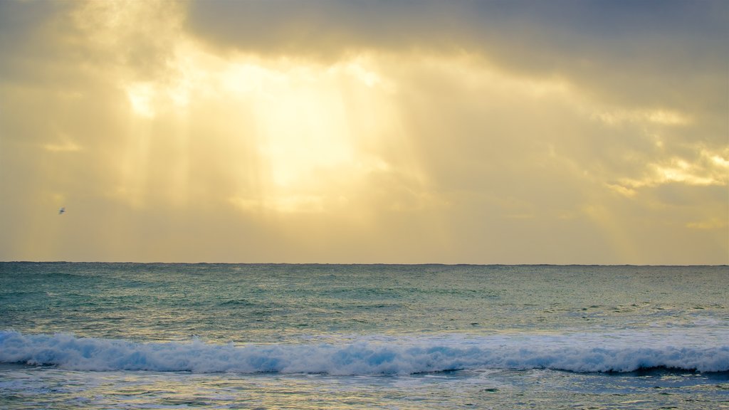 Central Coast featuring a sunset and general coastal views