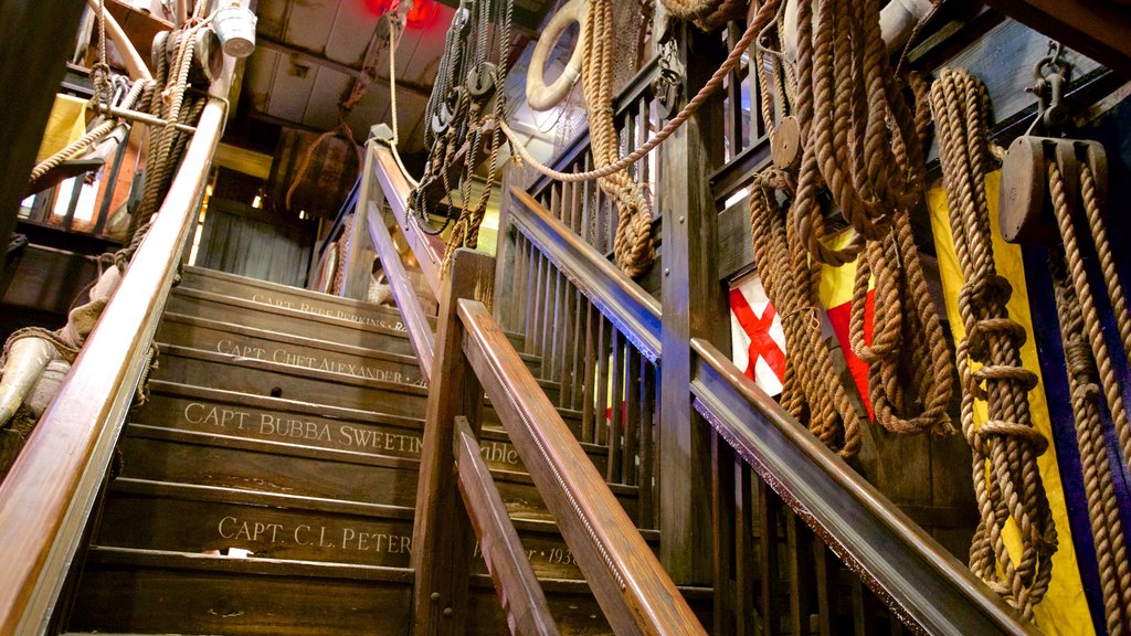 Key West Shipwreck Museum showing interior views