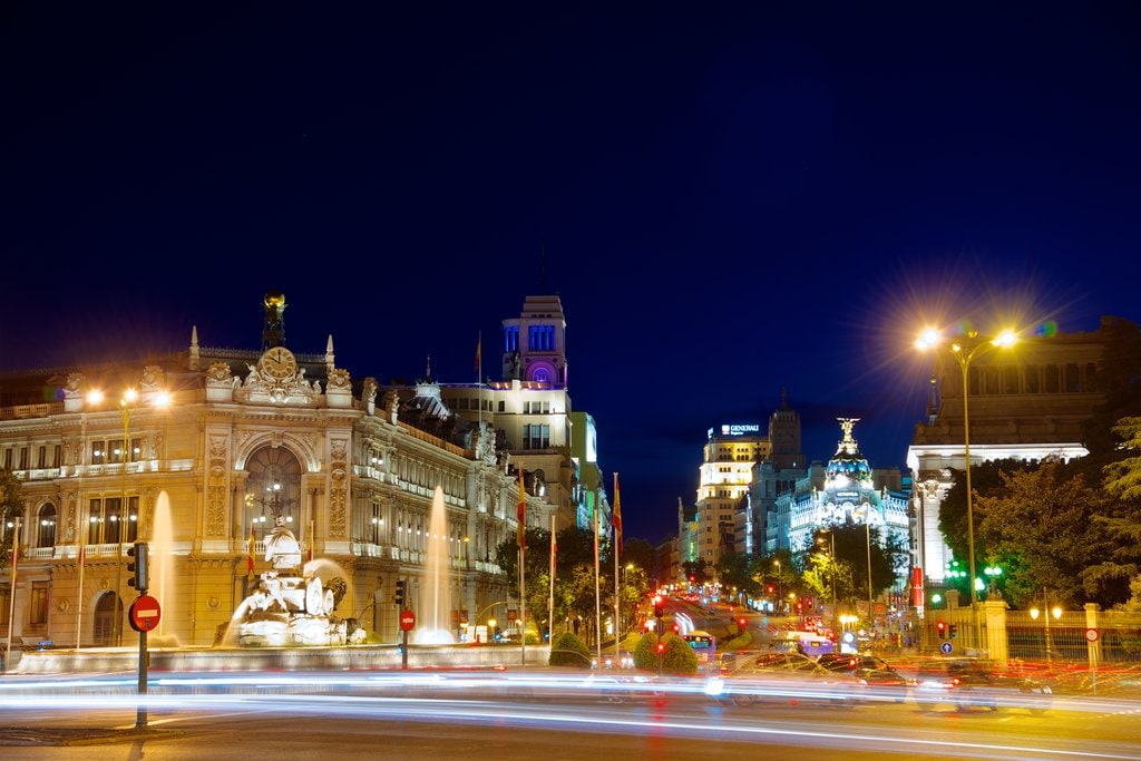 Madrid bei Nacht - Tourism Media