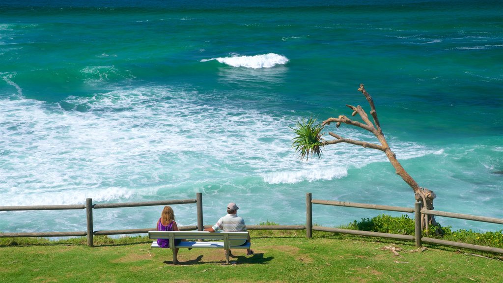 Ballina que incluye una playa de arena