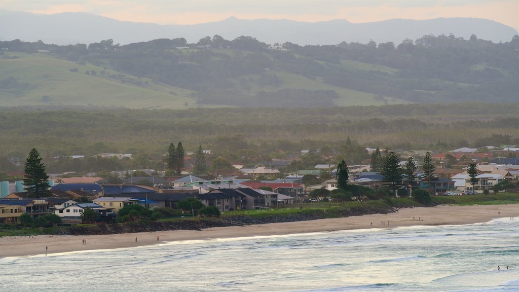 Lennox Head featuring a coastal town