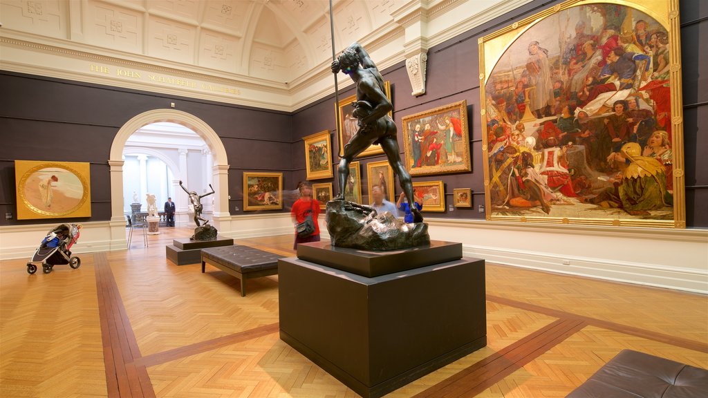 Art Gallery of New South Wales showing interior views