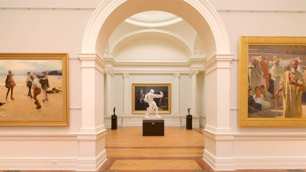 Art Gallery of New South Wales showing interior views