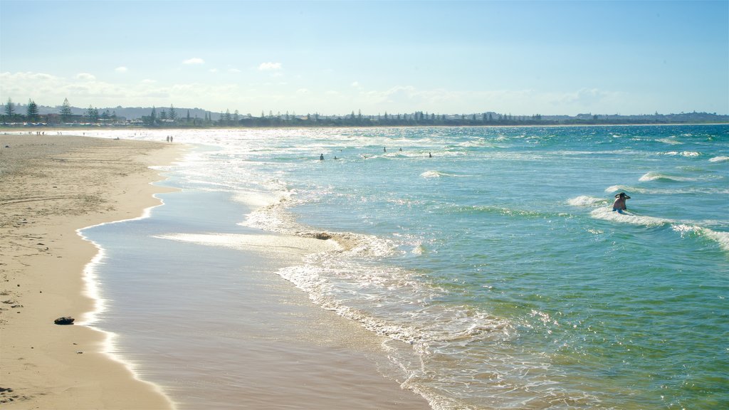 Kingscliff featuring a beach