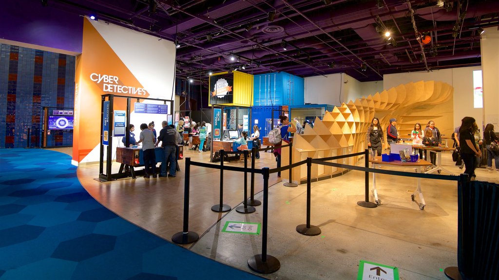 Tech Museum which includes interior views