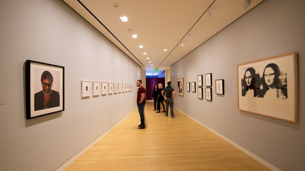 Crocker Art Museum showing interior views