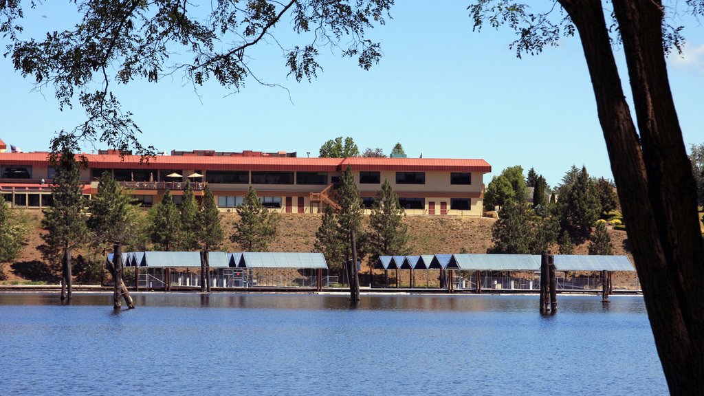 Post Falls featuring a lake or waterhole