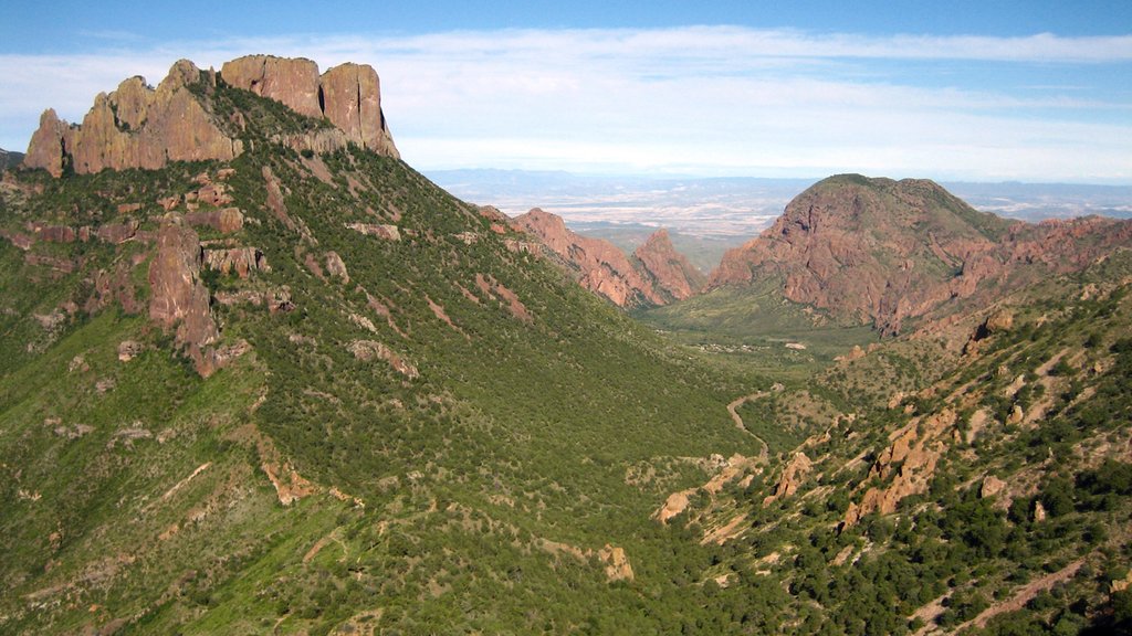 Big Bend Nationaal park inclusief vredige uitzichten