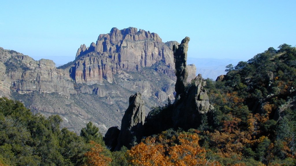 Parque Nacional Big Bend que incluye montañas