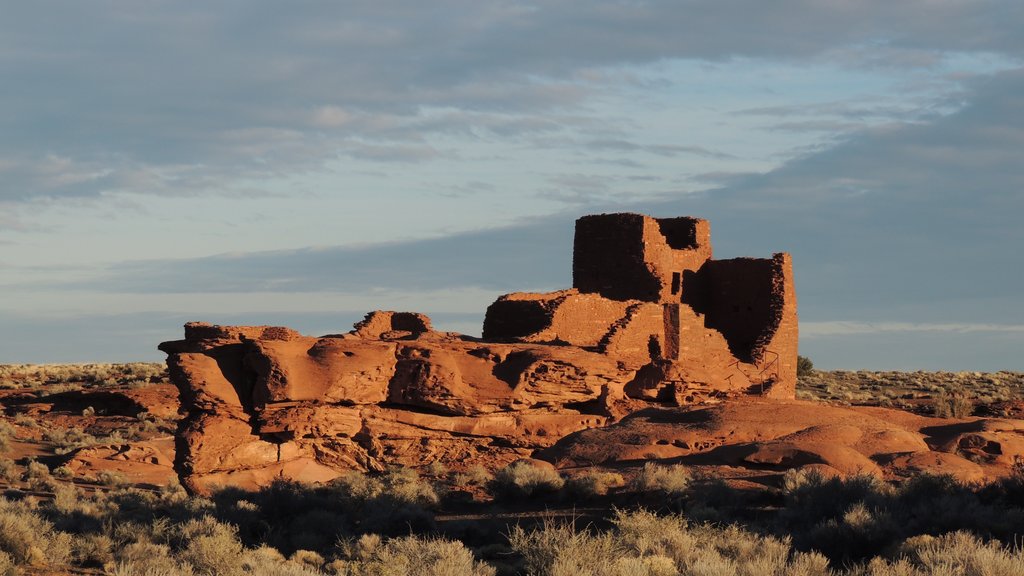 Wupatki National Monument montrant paysages paisibles