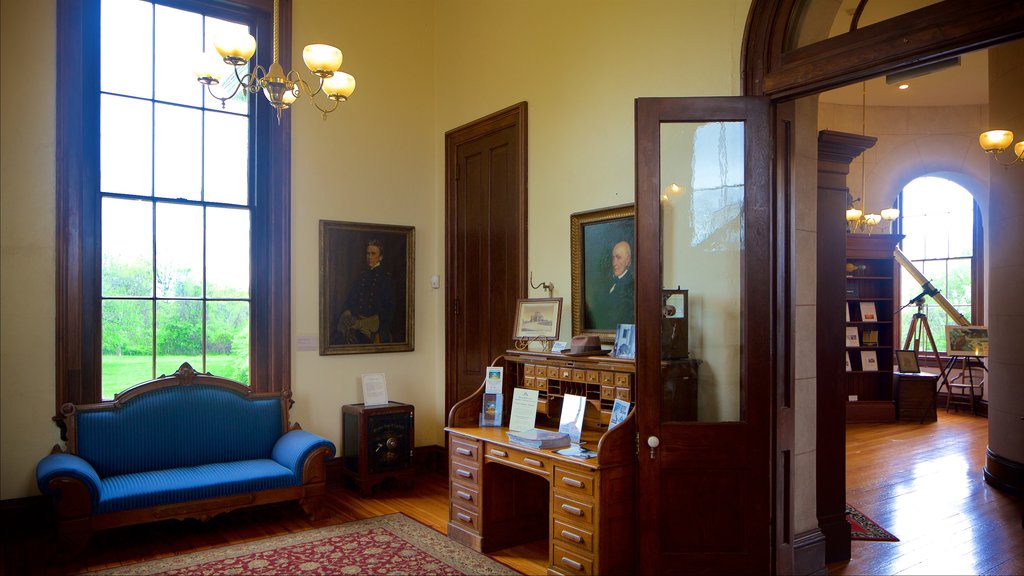 Cincinnati Observatory Center que inclui elementos de patrimônio e vistas internas