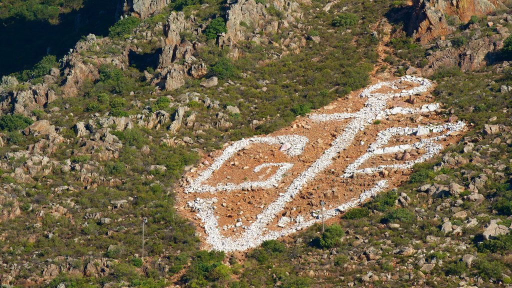 Gordon\'s Bay showing outdoor art and tranquil scenes