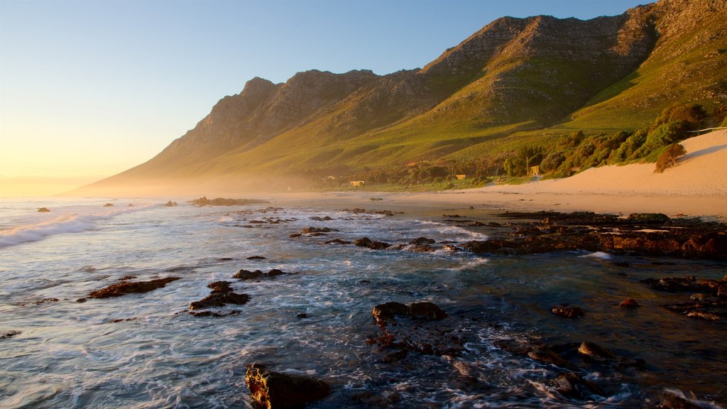 Kogel Bay Beach showing a sandy beach