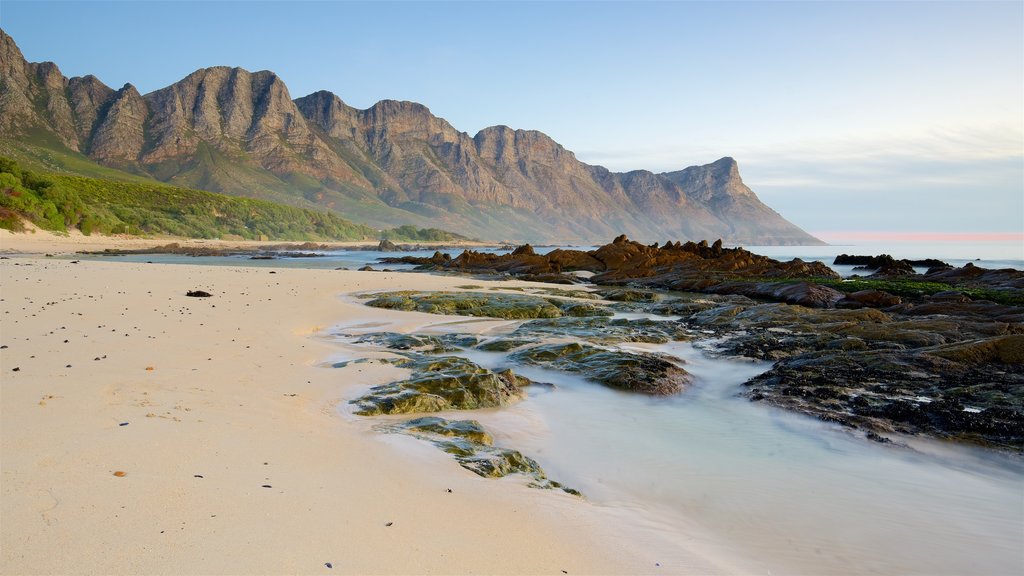 Kogel Bay Beach showing a sandy beach