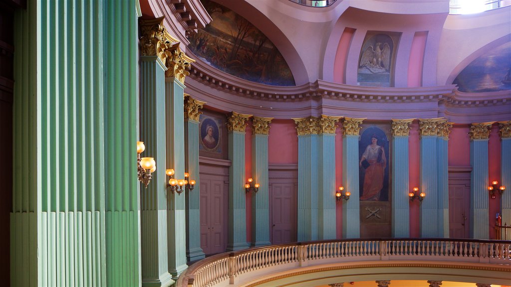 Old Courthouse featuring heritage architecture and interior views