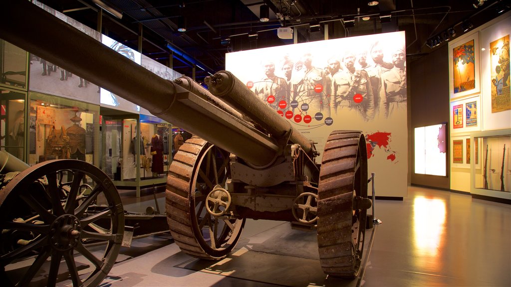 National World War I Museum at Liberty Memorial which includes heritage elements and interior views