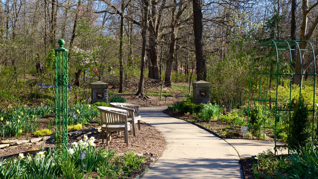 Kansas City mettant en vedette jardin