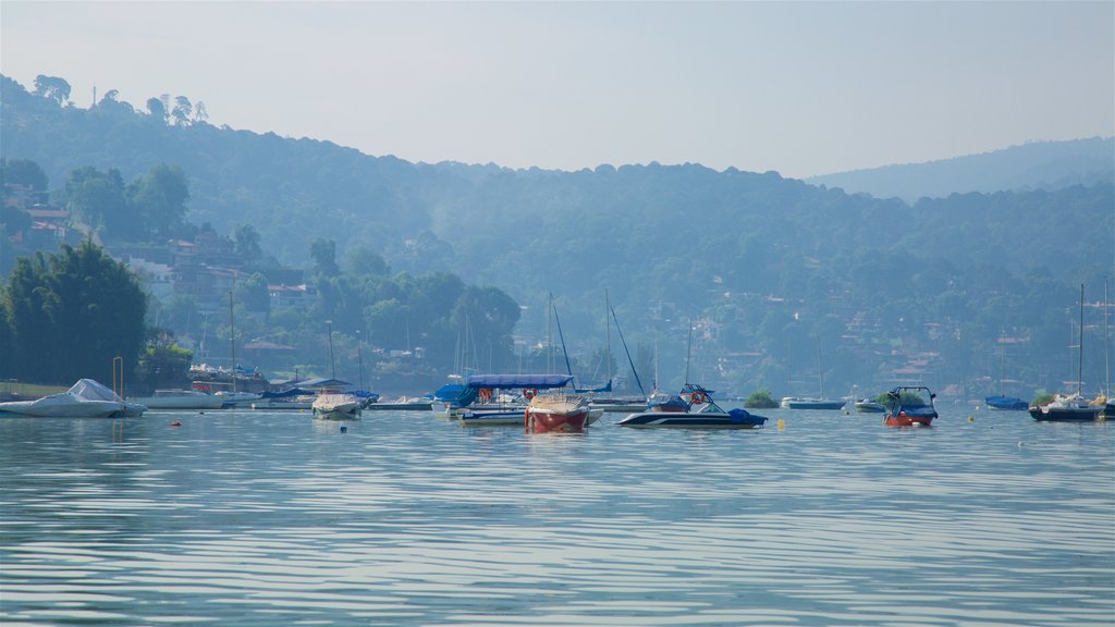 Toluca showing mist or fog, tranquil scenes and a bay or harbour