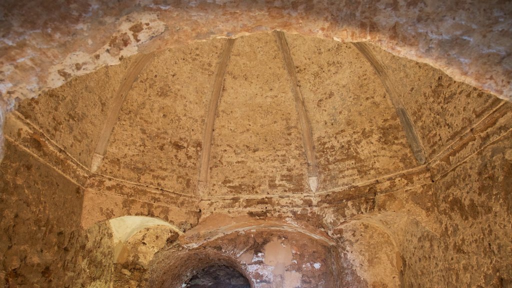 Moorish Castle showing heritage elements and interior views