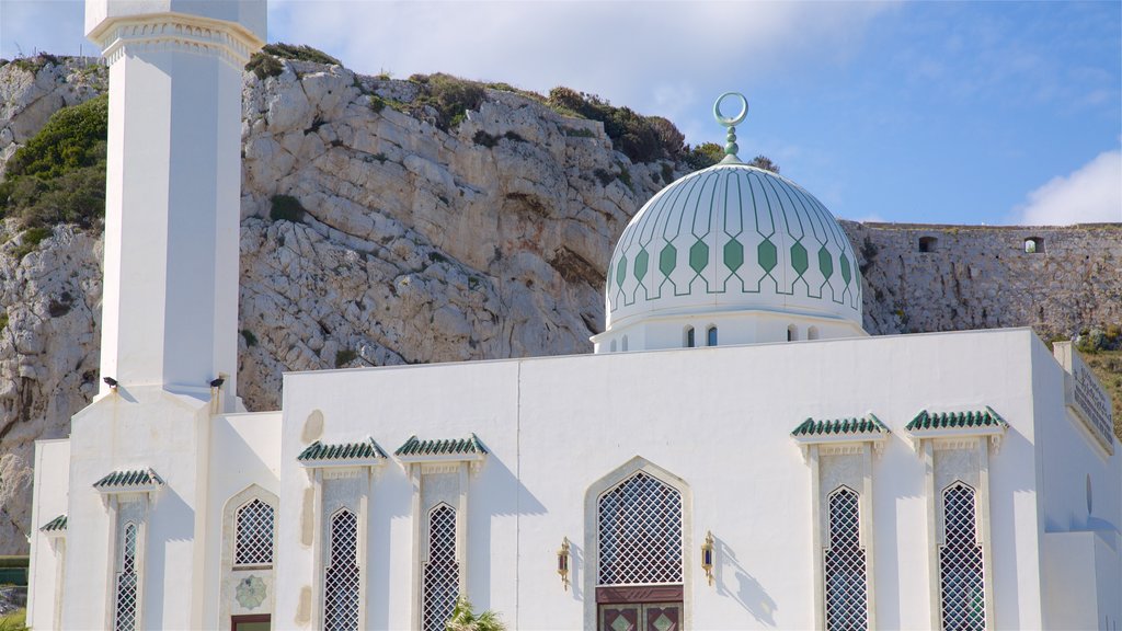 Mesquita Ibrahim-Al-Ibrahim mostrando elementos de patrimônio