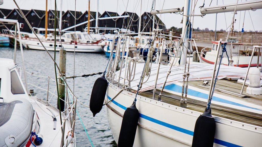 Øster Hurup mit einem Marina