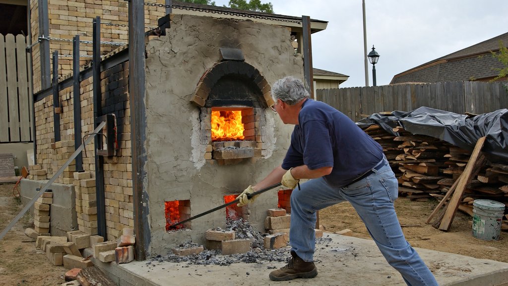 Ozark Folk Center en ook een man