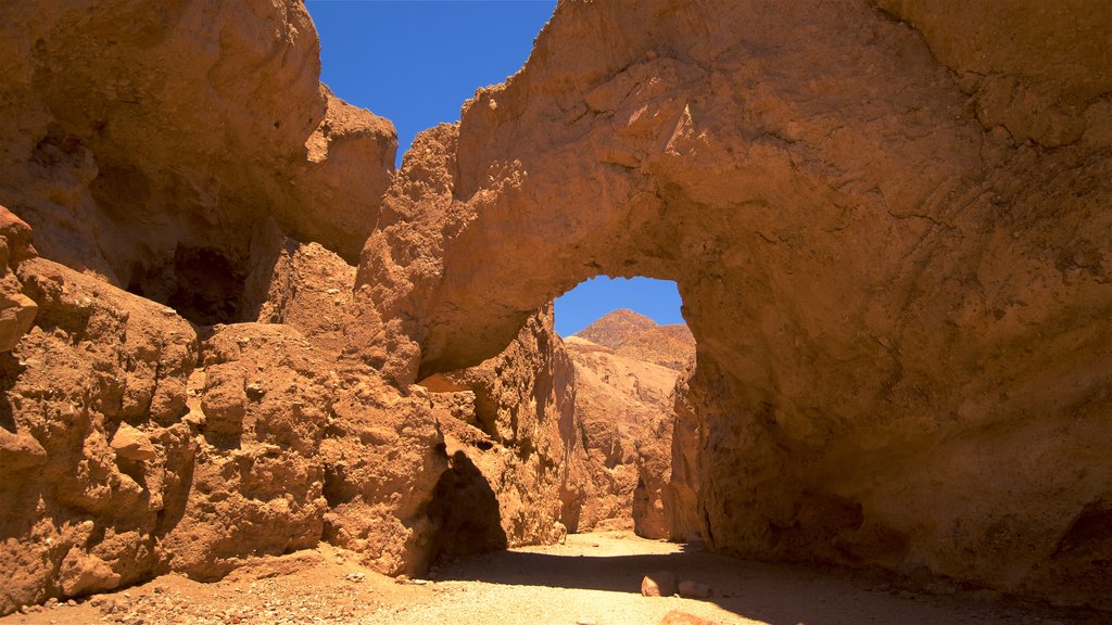 Vale da Morte que inclui cenas tranquilas e um desfiladeiro ou canyon